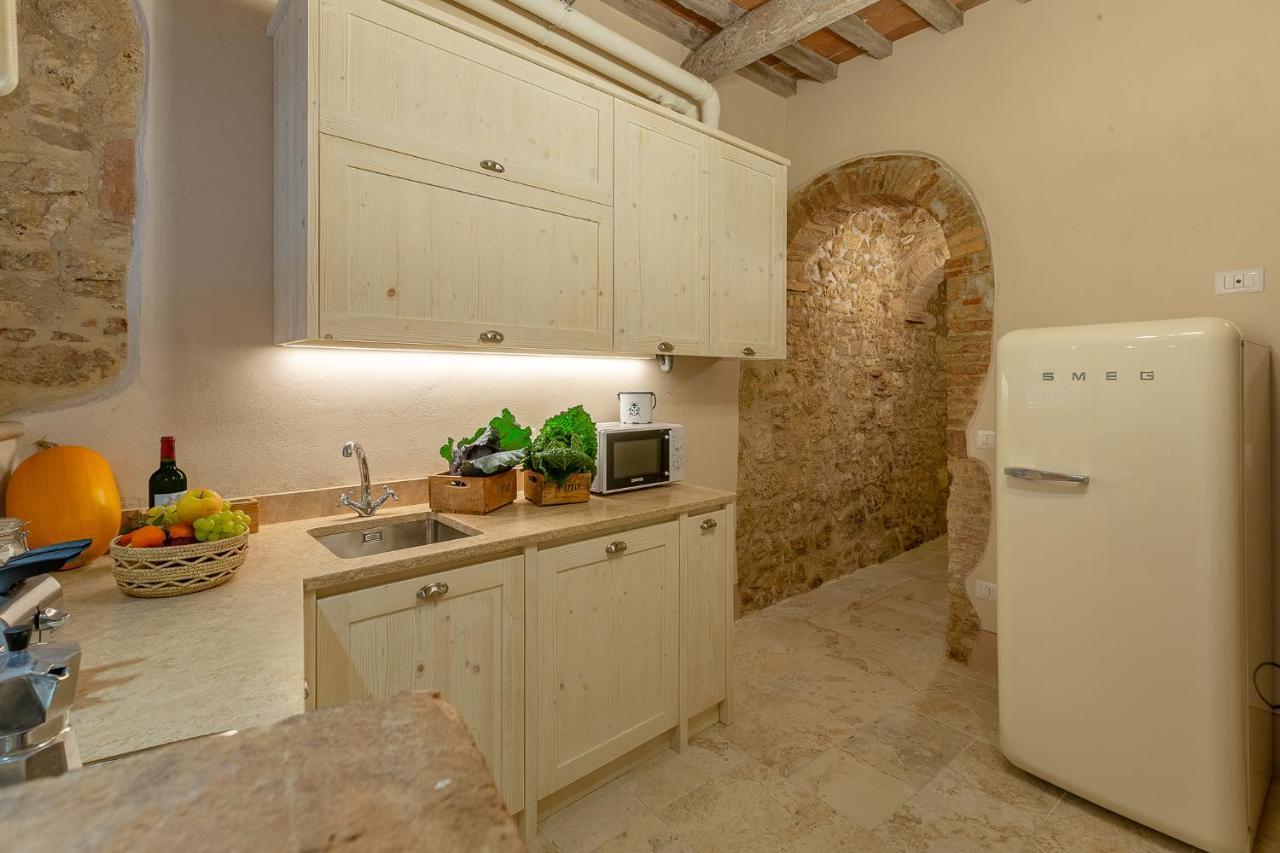 Le Tre Chiavi Apartman Sarteano Kültér fotó