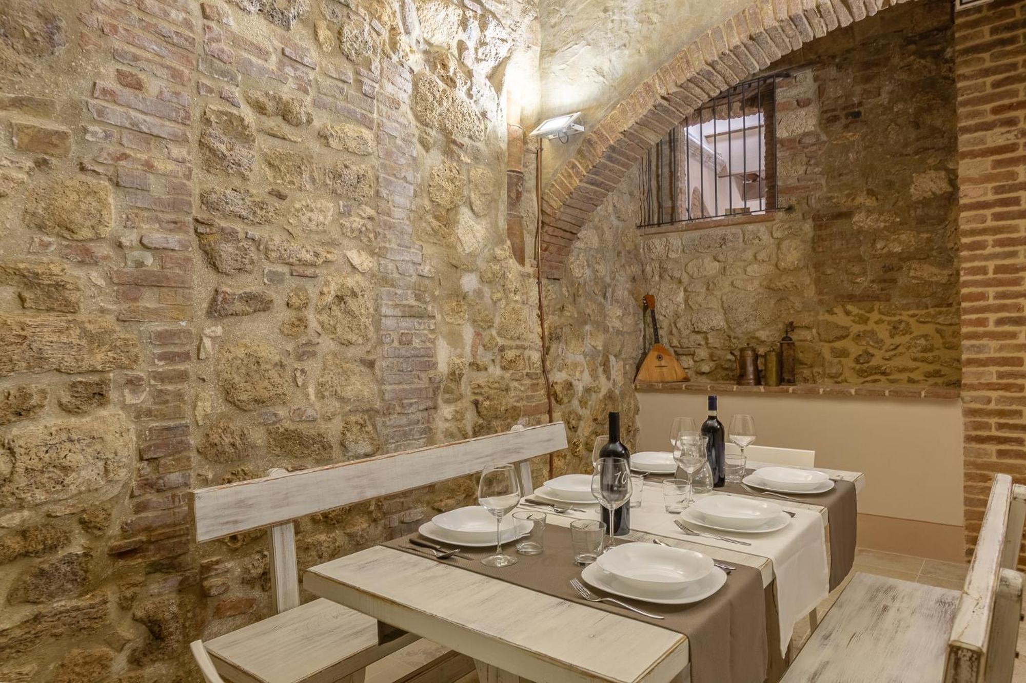 Le Tre Chiavi Apartman Sarteano Kültér fotó